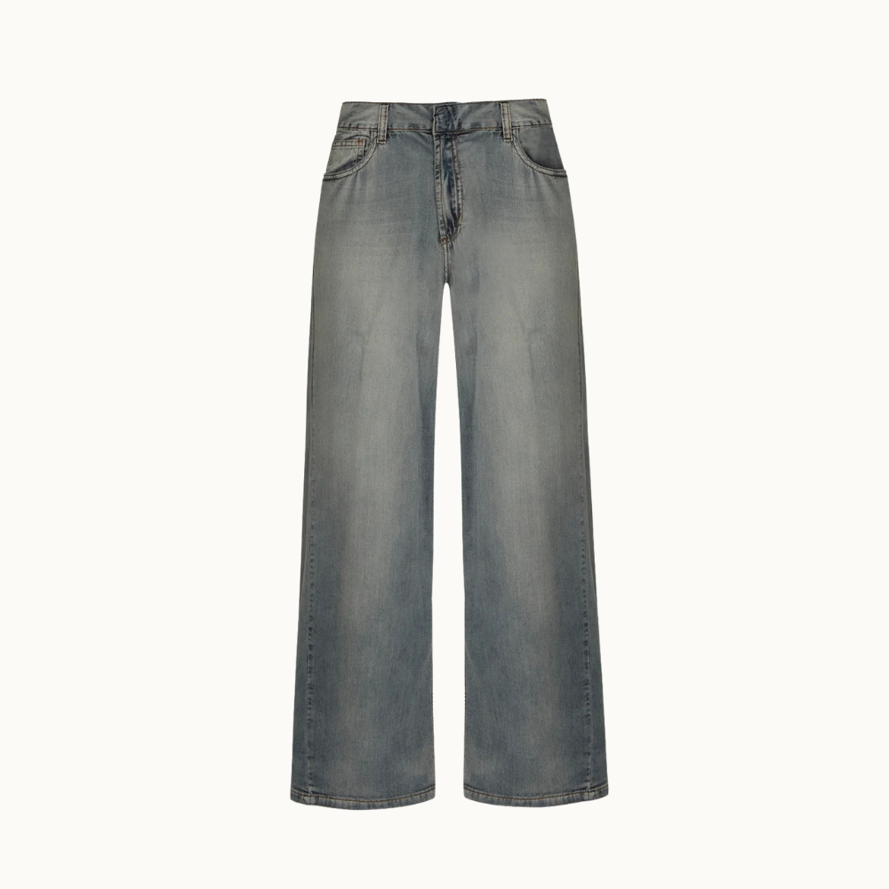 CALÇA JEANS LEVE PERNA AMPLA