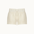SHORTS ELÁSTICO CÓS LINHO LISTRADO
