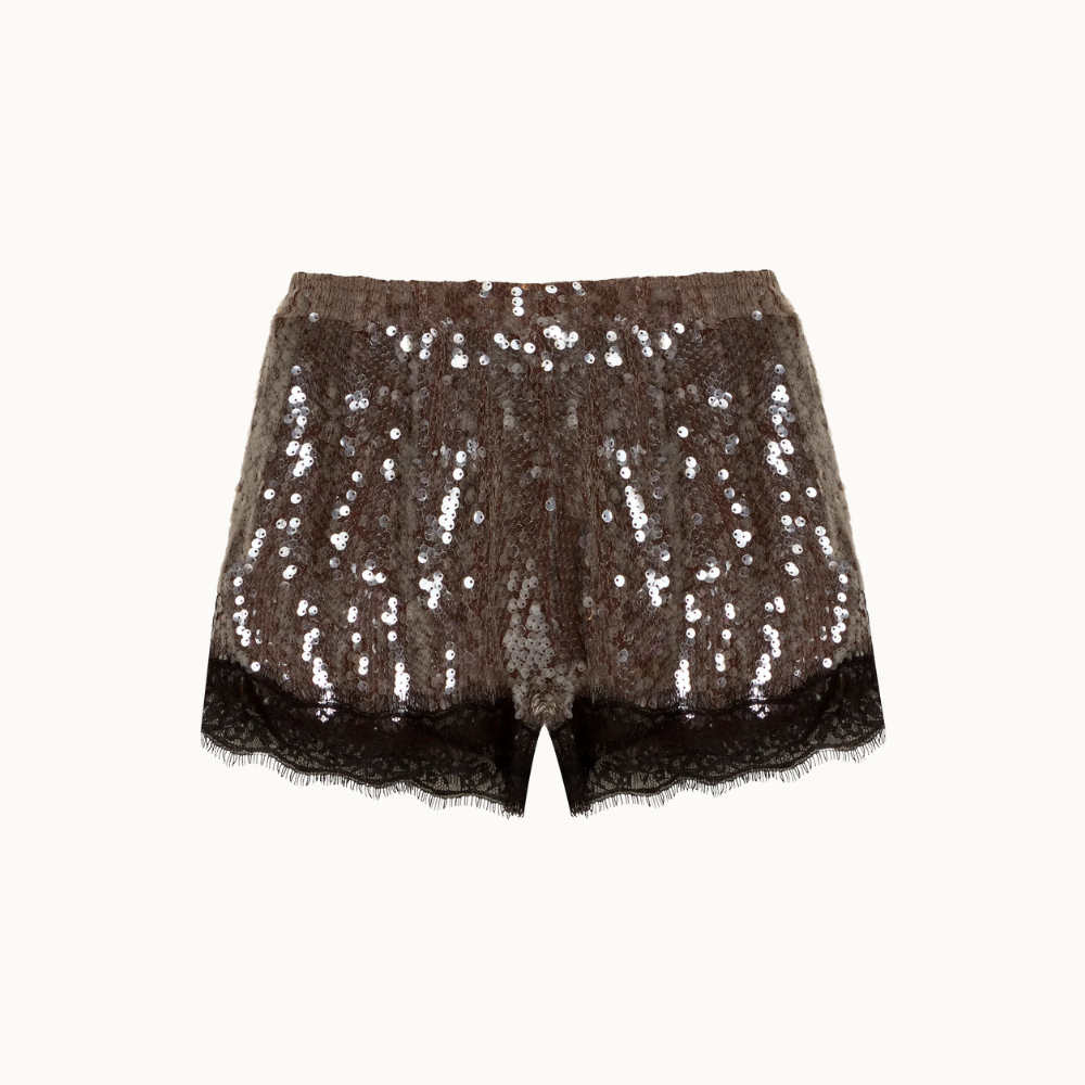 SHORTS ELÁSTICO CÓS PAETÊ RENDA