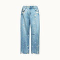 CALÇA JEANS BAGGY DESTROYED