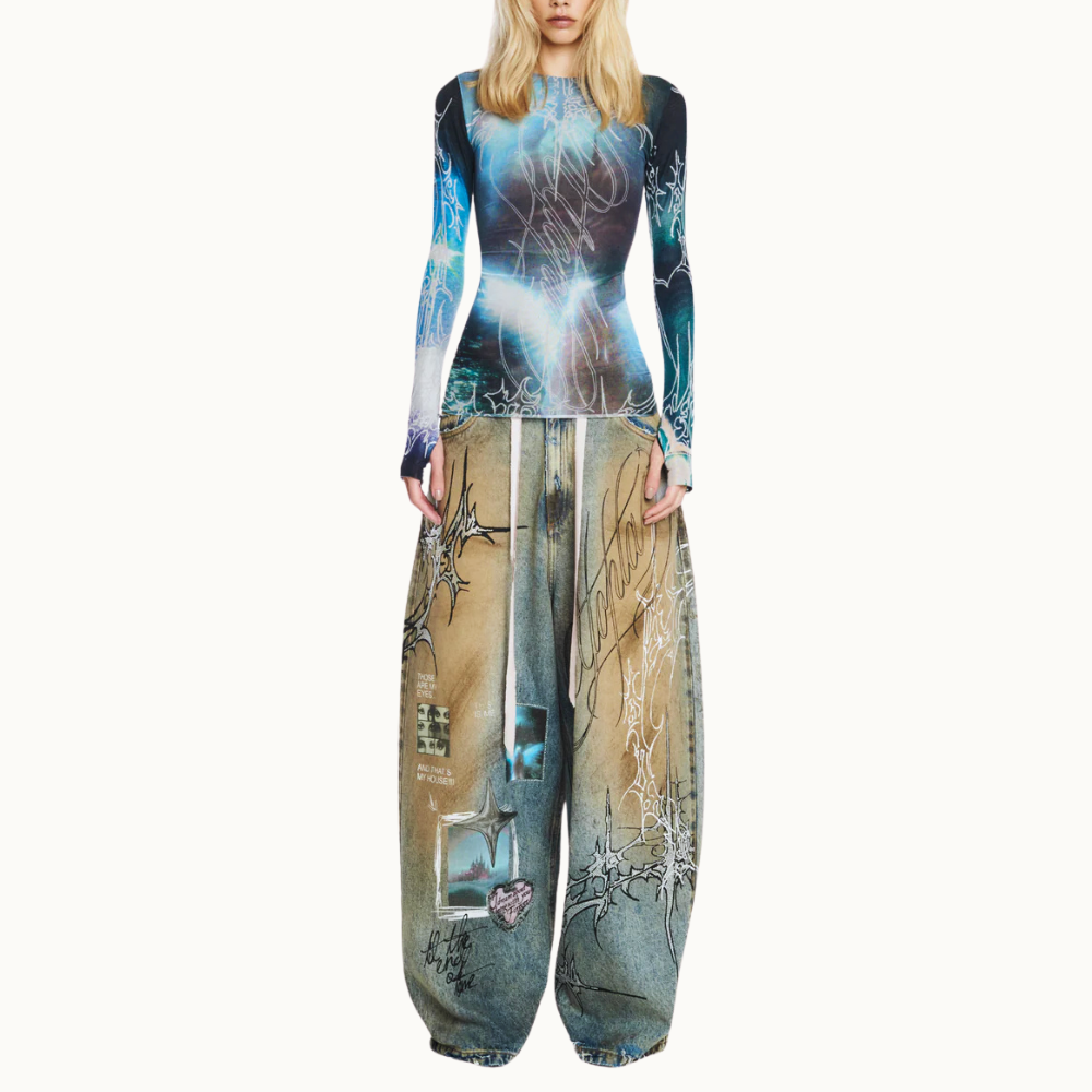 CALCA JEANS FAIRYTALE