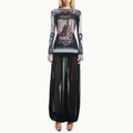 BLUSA MANGA LONGA TULE CASTELO