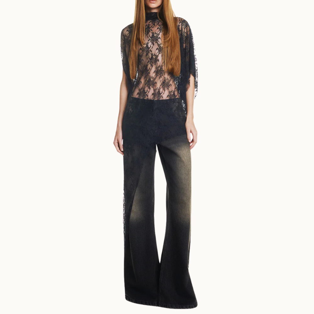 BLUSA KAFTAN ASSIMÉTRICA RENDA