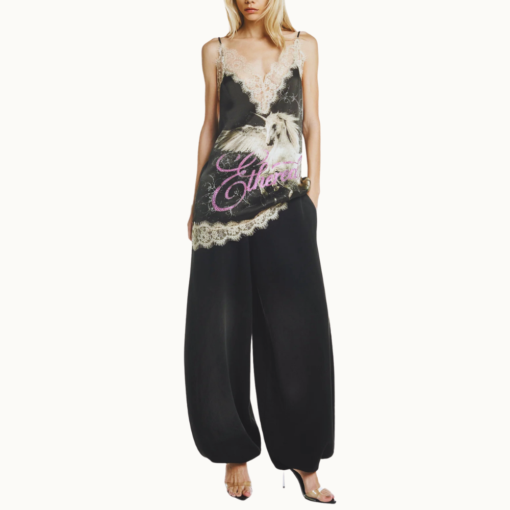 VESTIDO CURTO CETIM PEGASUS