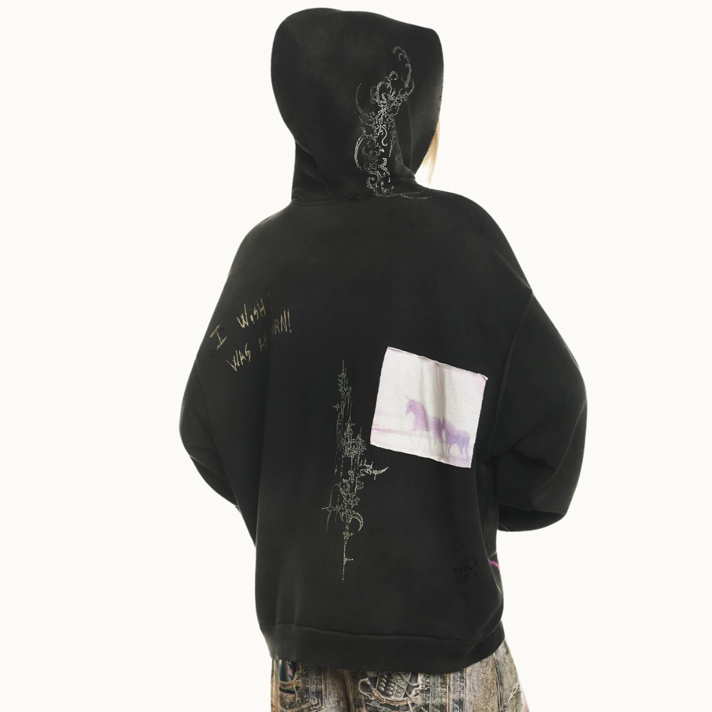 BLUSA MOLETOM ZÍPER CAPUZ PEGASUS