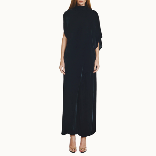BLUSA KAFTAN ASSIMÉTRICA VELUDO