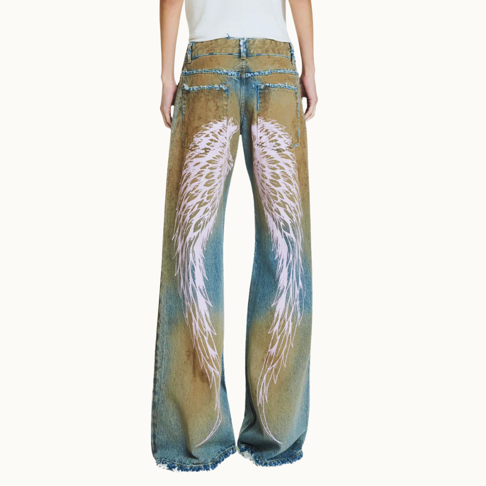 CALÇA JEANS FLARE ASAS