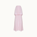 VESTIDO FESTA LONGO TOMARA QUE CAIA CORPO BALONÊ ROSA