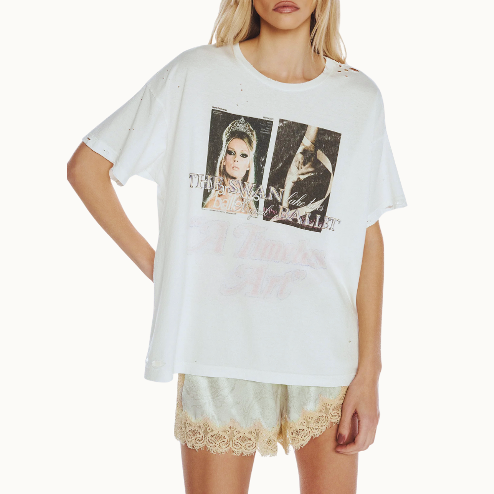 CAMISETA BALLET TIMELESS OFF WHITE