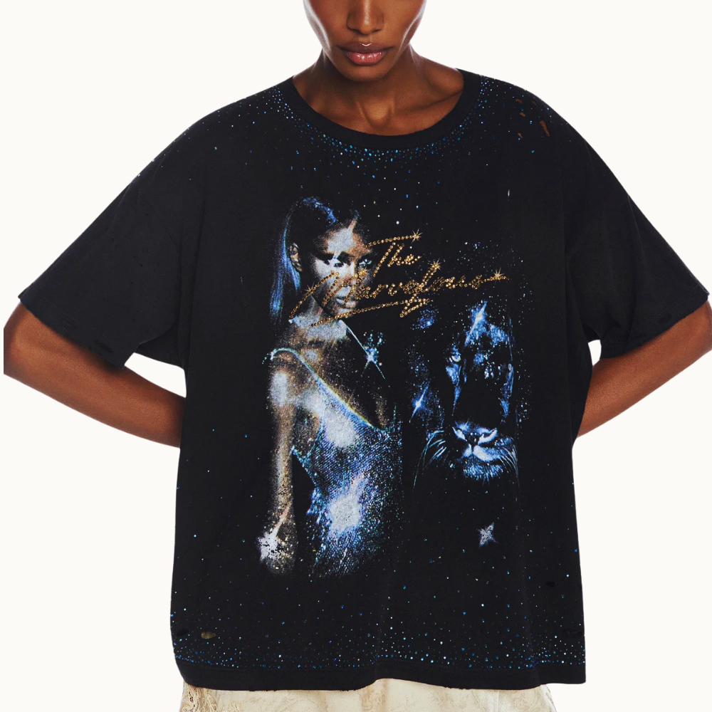 CAMISETA THE MARVELOUS WASHED BLACK