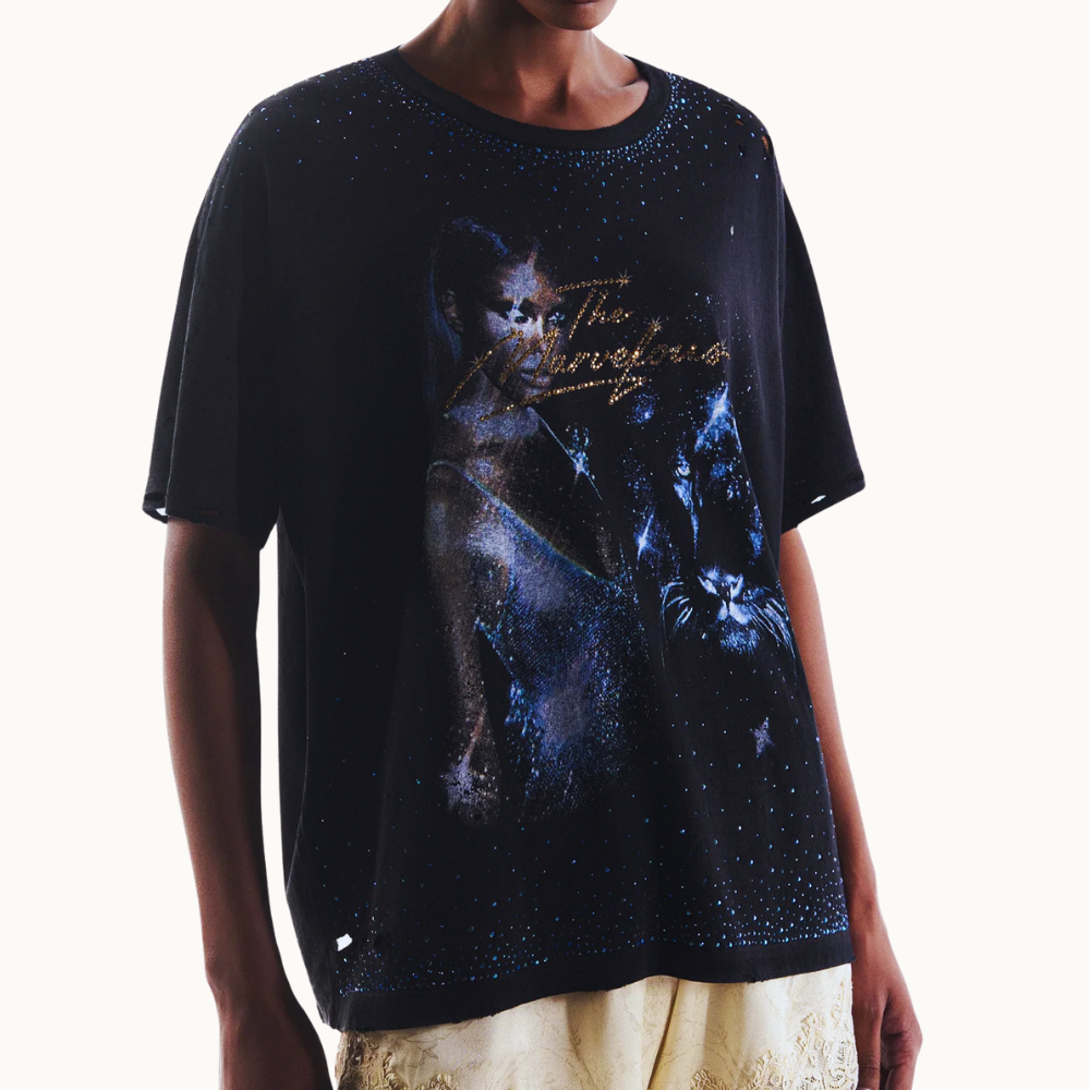 CAMISETA THE MARVELOUS WASHED BLACK