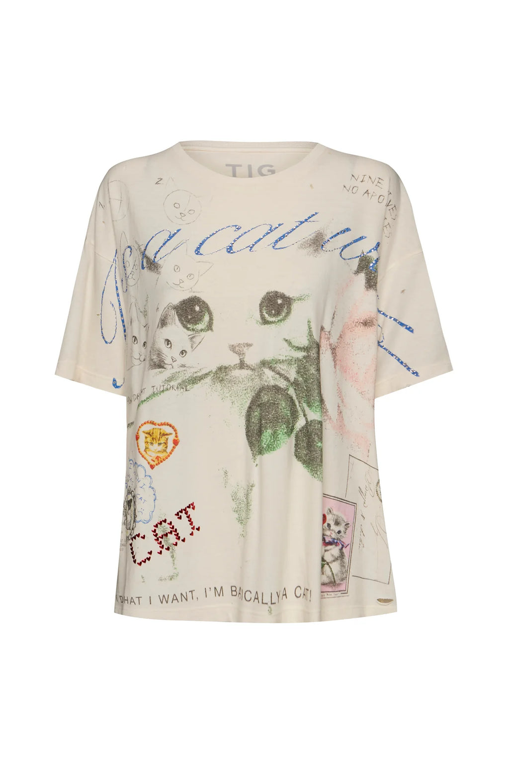 CAMISETA CAT WORLD