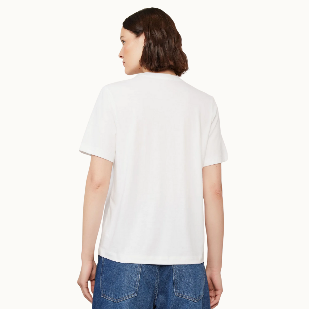 TSHIRT DECOTE V PIMA