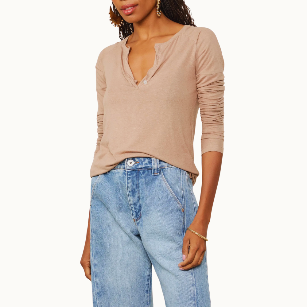 Blusa Manga Longa Raglan
