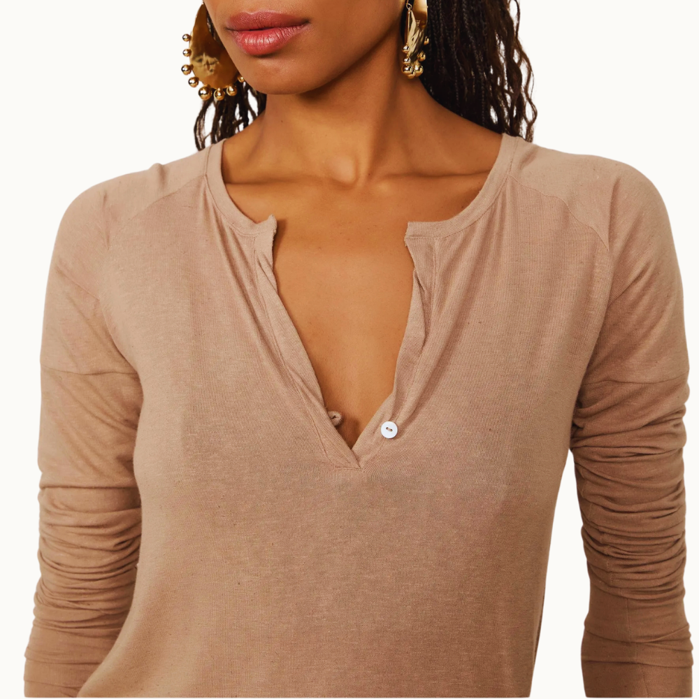Blusa Manga Longa Raglan