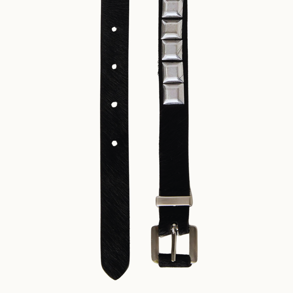 Cinto De Couro Maxi Spike
