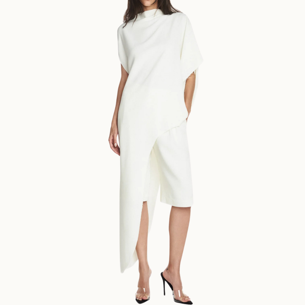 BERMUDA ALFAIATARIA A FIO CREPE HEAVY PATOU