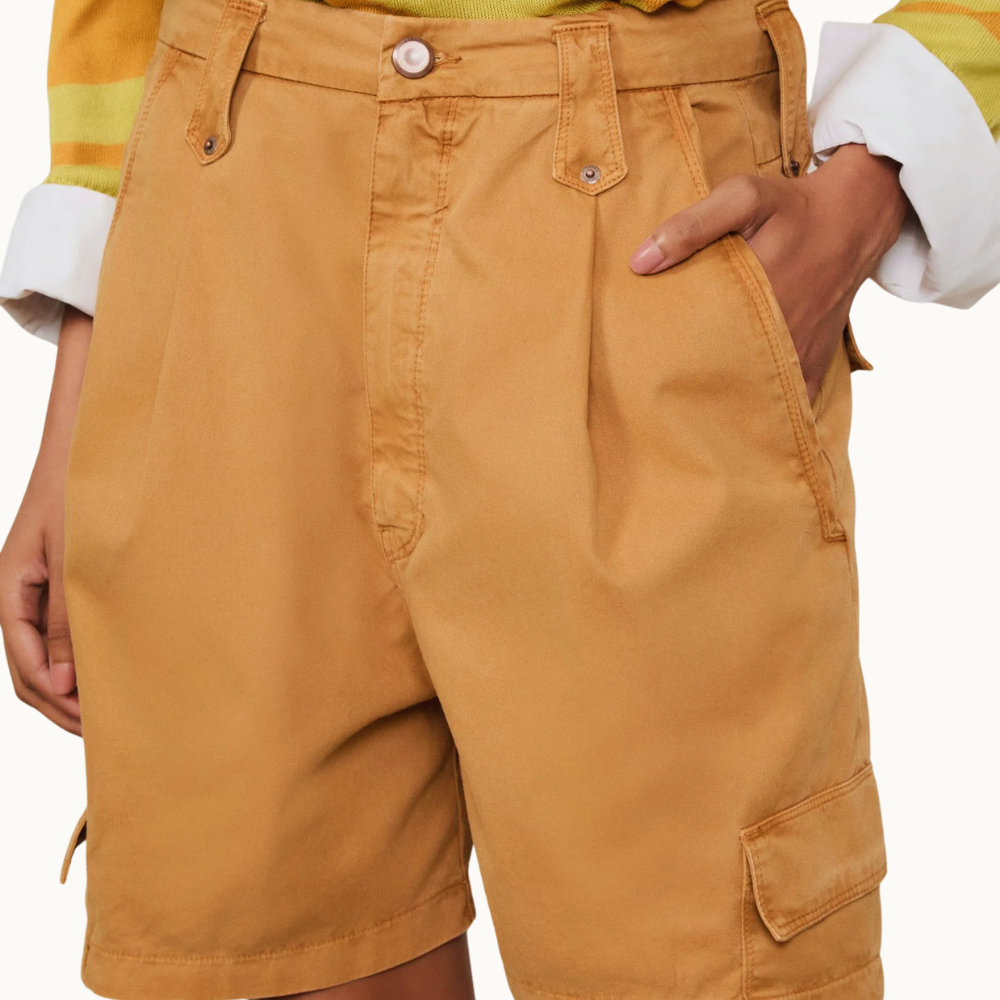 BERMUDA DE SARJA LOOSE