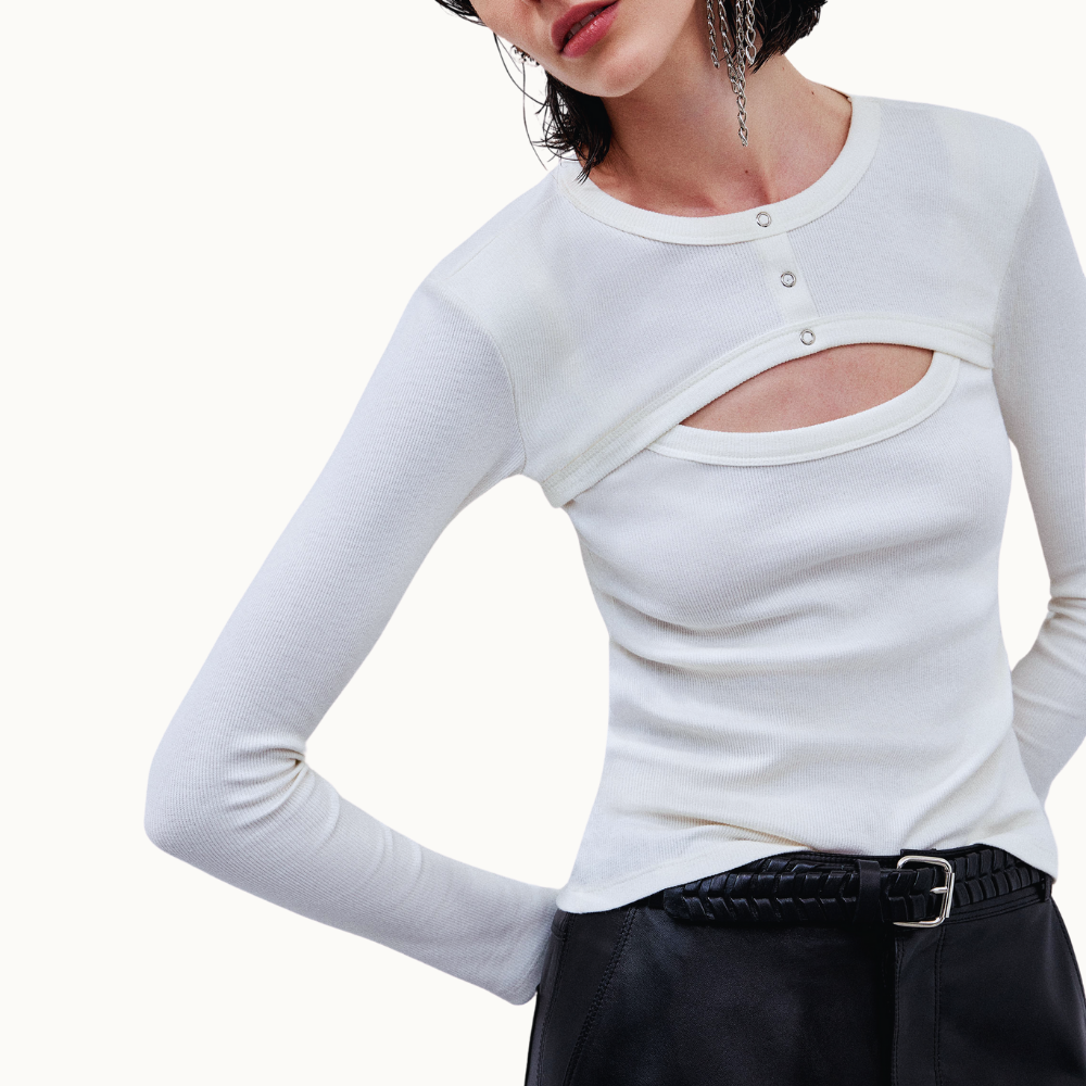 BLUSA CANELADA SADIE