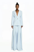 BLAZER ACINTURADO ALFAIATARIA CREPE HEAVY PATOU AZUL