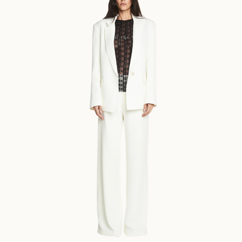 CALÇA ALFAIATARIA A FIO CREPE HEAVY PATOU