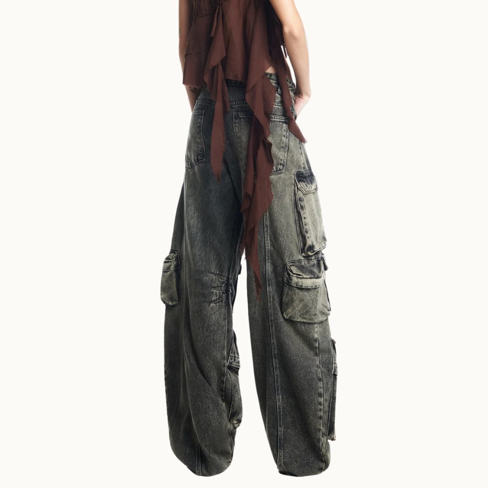 CALÇA MÚLTIPLOS BOLSOS