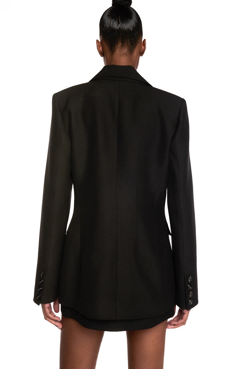 BLAZER ALFAIATARIA ACINTURADO CREPE HEAVY PATOU PRETO