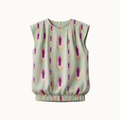 Blusa Pregas Maxi Ombreiras Vibration