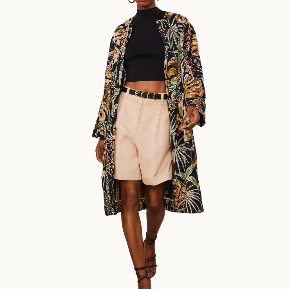 BLUSA CROPPED GOLA ALTA TRICOT