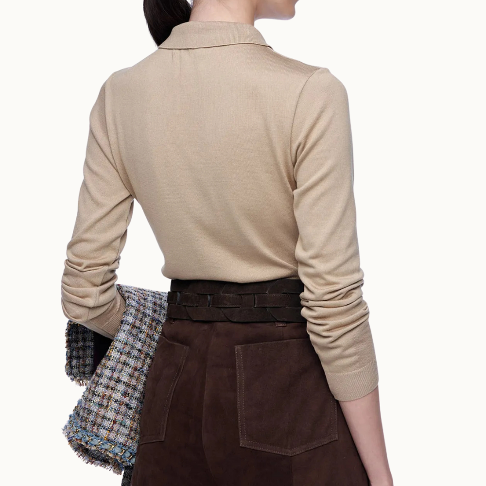 BLUSA DUNIA AREIA