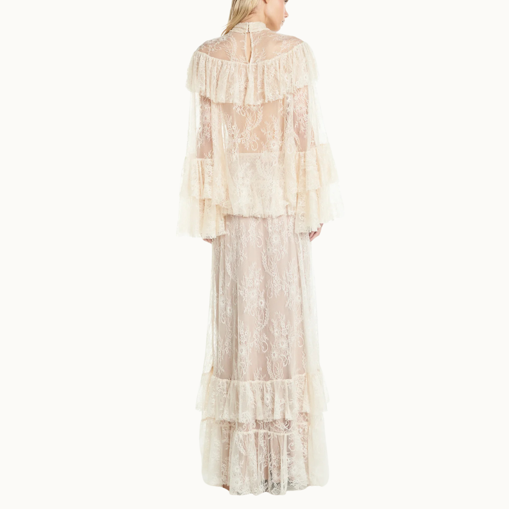 BLUSA GOLA ALTA BABADOS