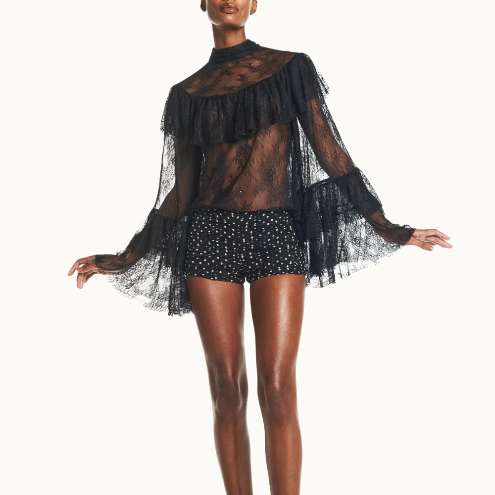 BLUSA GOLA ALTA BABADOS