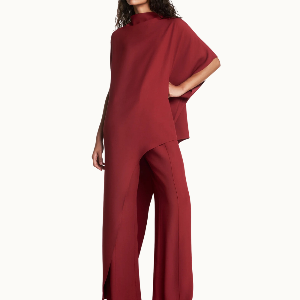 BLUSA KAFTAN ASSIMETRICA PATOU