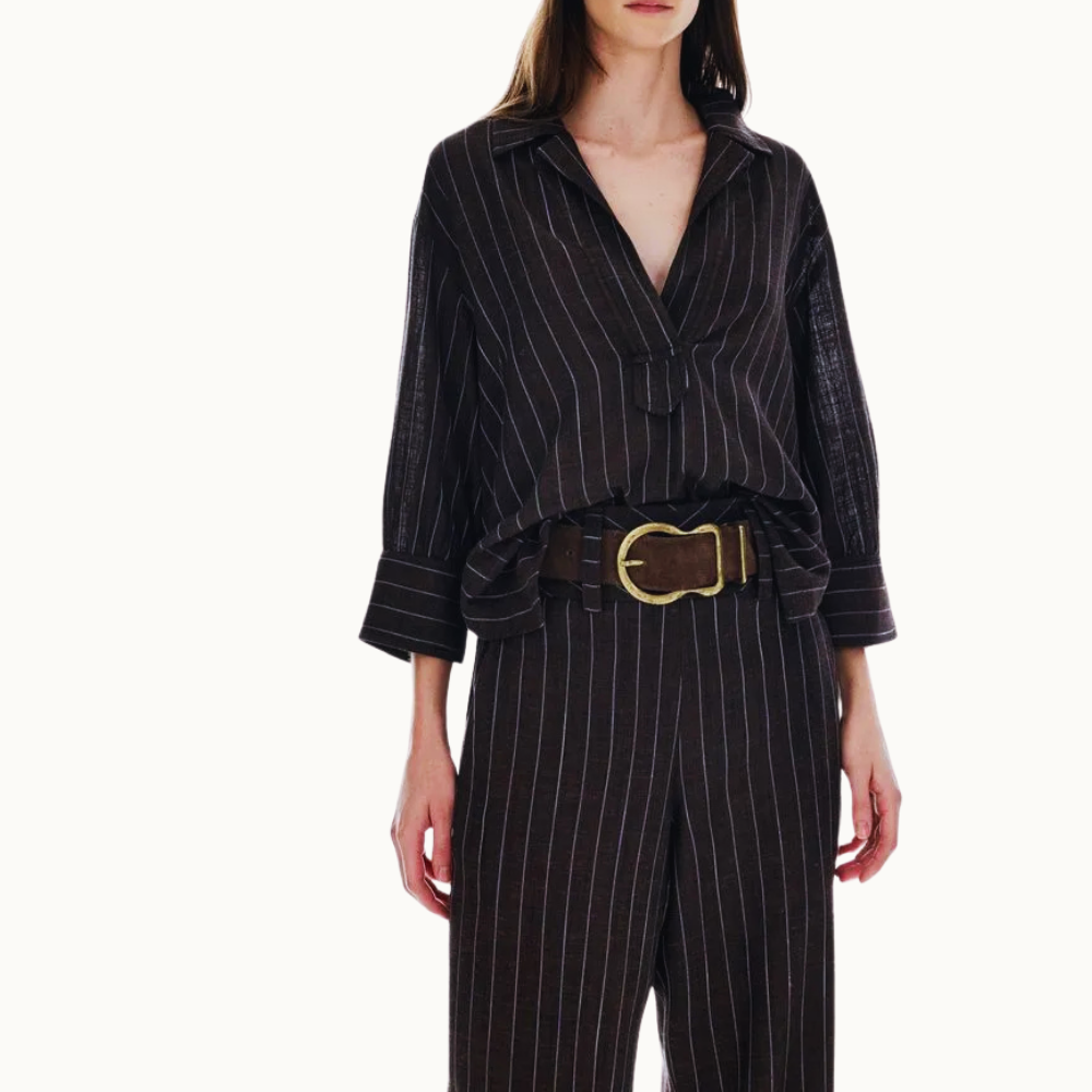 BLUSA LINEN FLUID BEVERLY