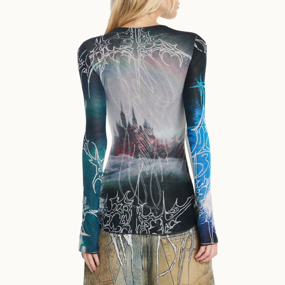 BLUSA MANGA LONGA TULE FAIRYTALE