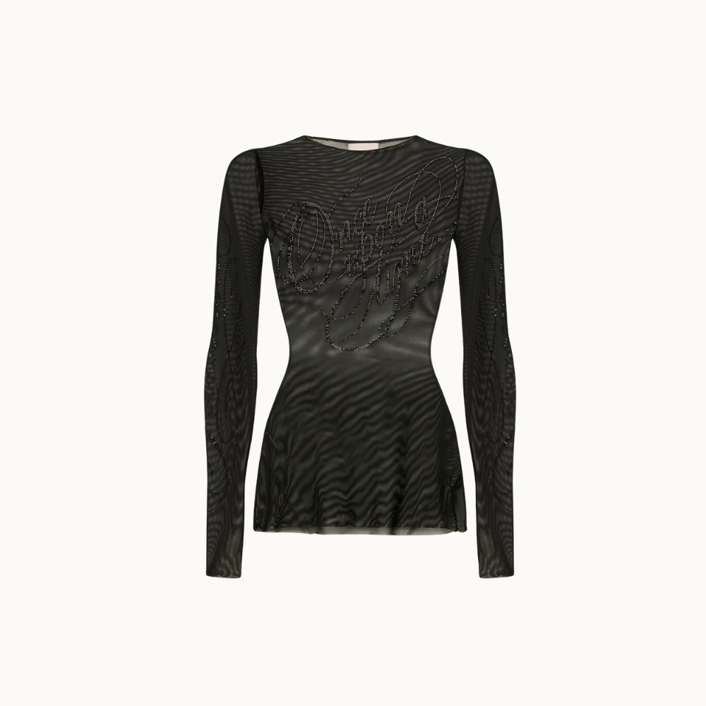 BLUSA MANGA LONGA TULE PEDRA ONCE UPON A TIME