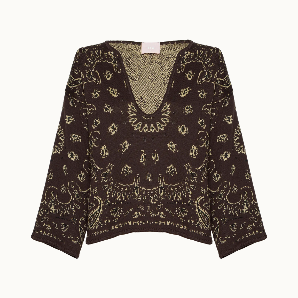 BLUSA TRICOT BANDANA