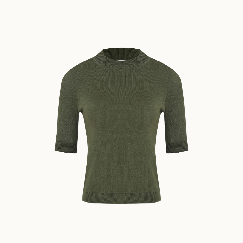 BLUSA TRICOT JAMIN OLIVE