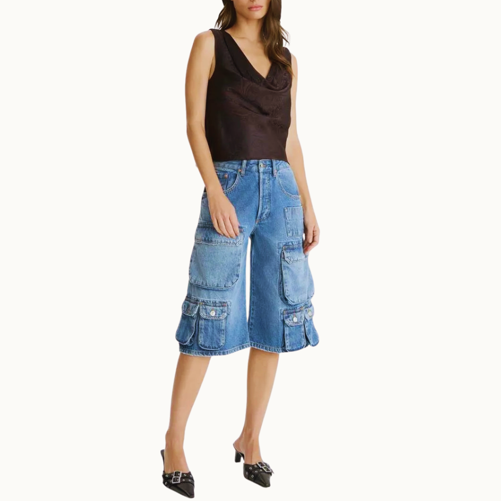 BERMUDA JEANS JOANA
