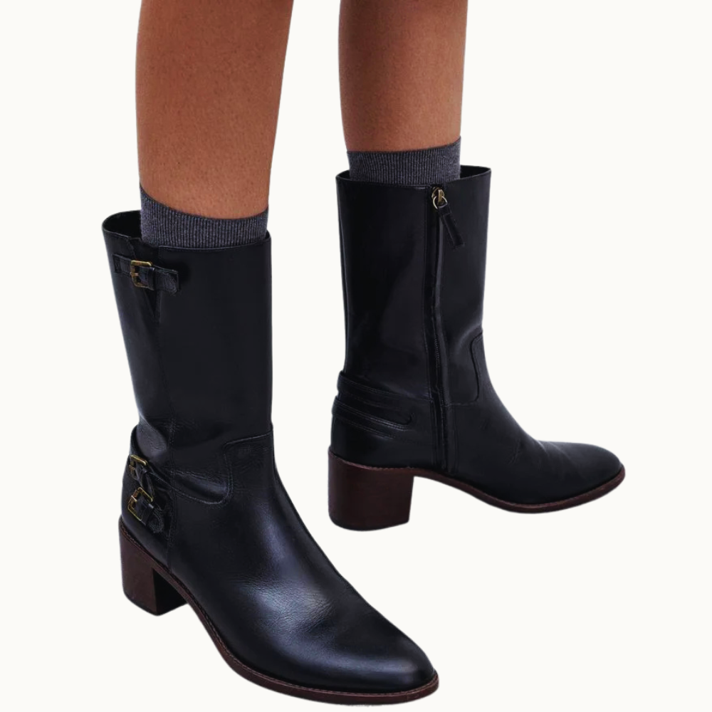 BOTA COURO ELLIE