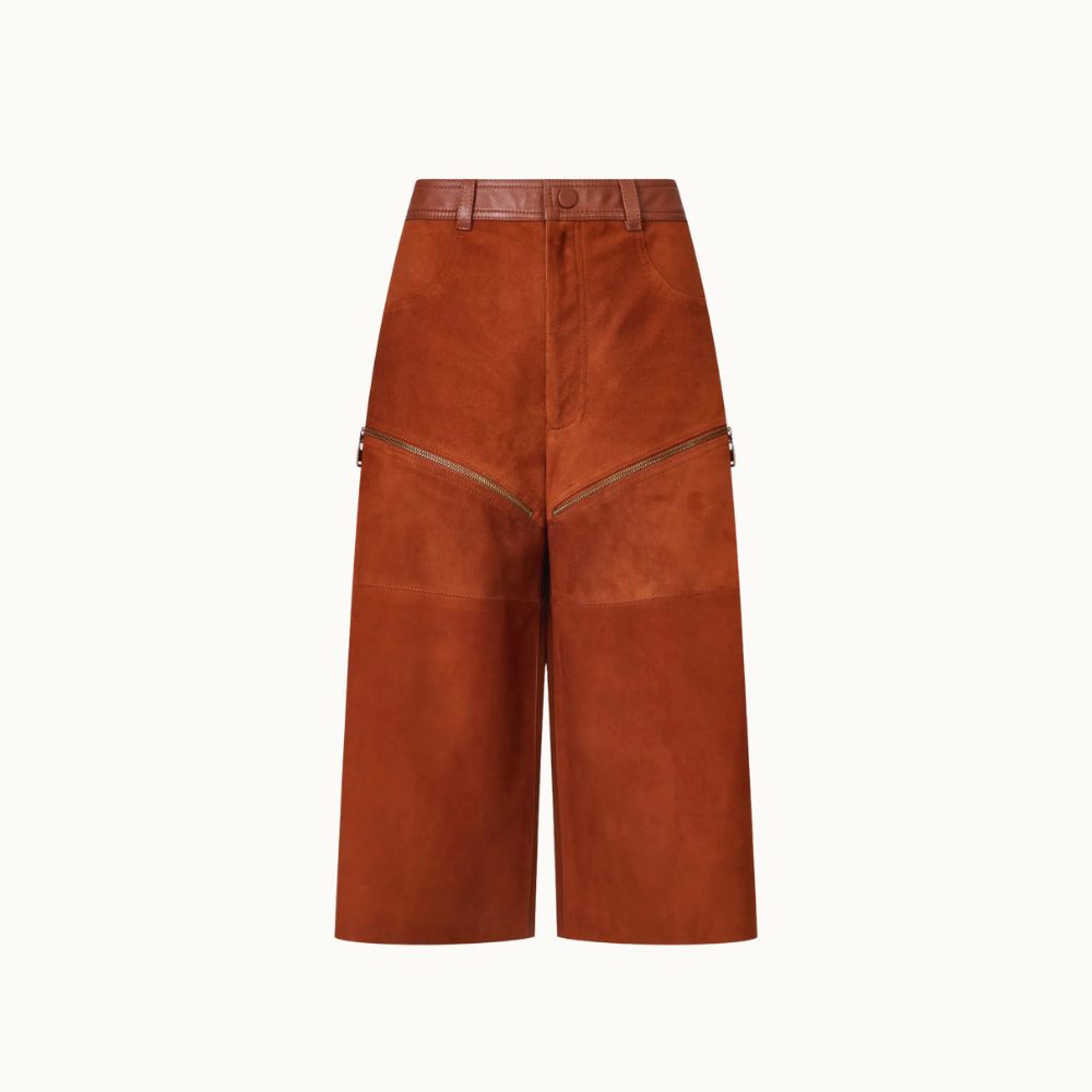 BERMUDA CHAMOIS ZIPER PEGGY