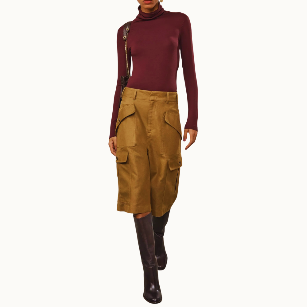 BLUSA DE MALHA GOLA ALTA SEGUNDA PELE