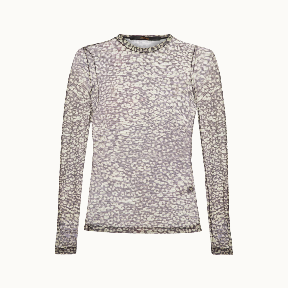 Blusa De Tule Onça