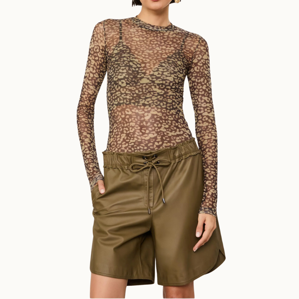 Blusa De Tule Onça