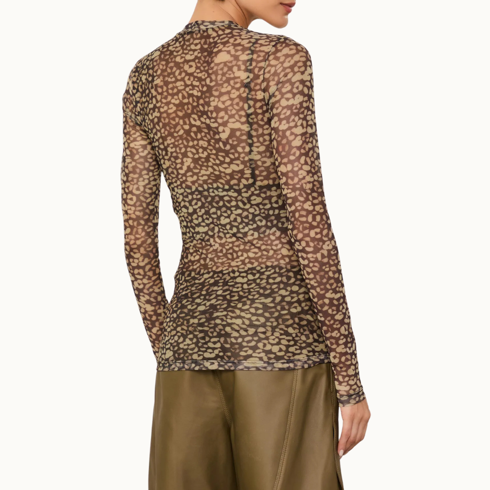 Blusa De Tule Onça