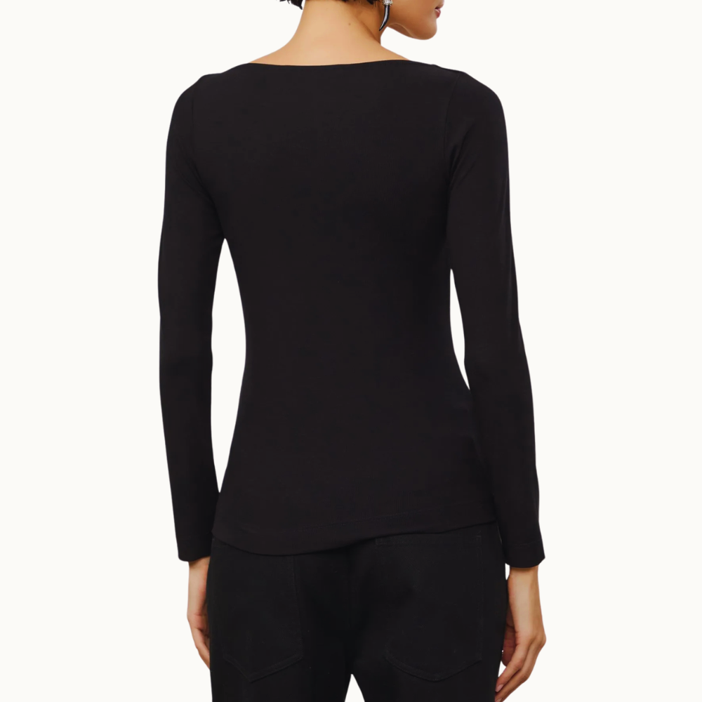 BLUSA DECOTE V ABERTO