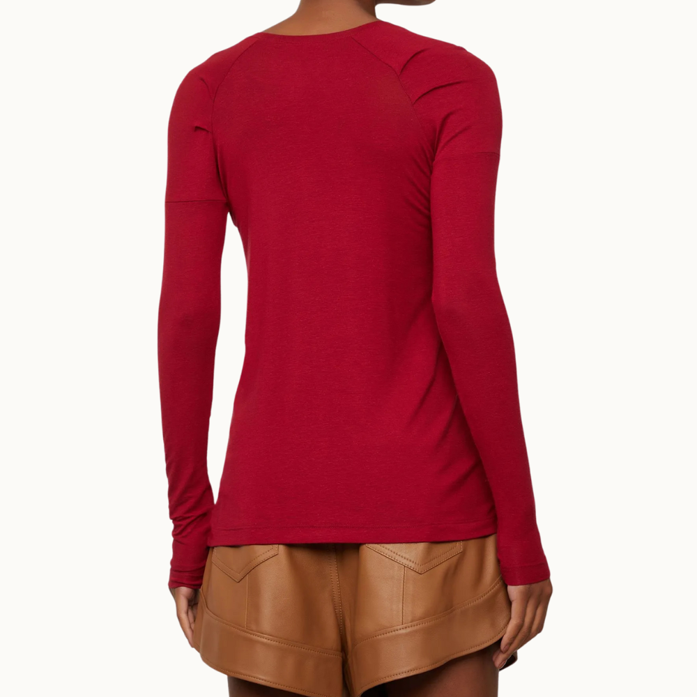 BLUSA MANGA LONGA RUIBARBO RAGLAN
