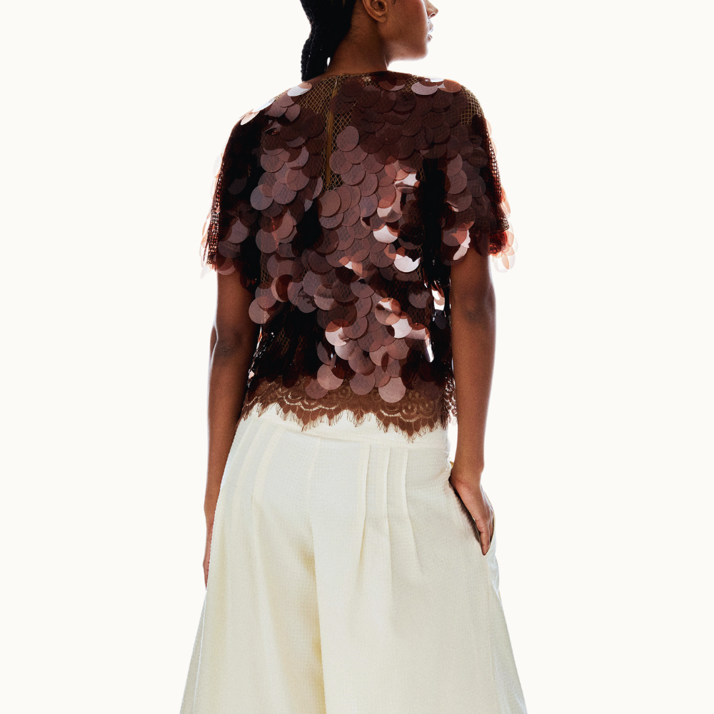 BLUSA PAETE OIL OLGA