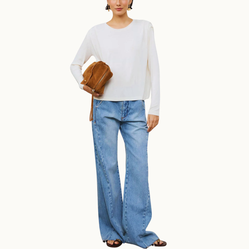 BLUSA PREGAS OMBRO