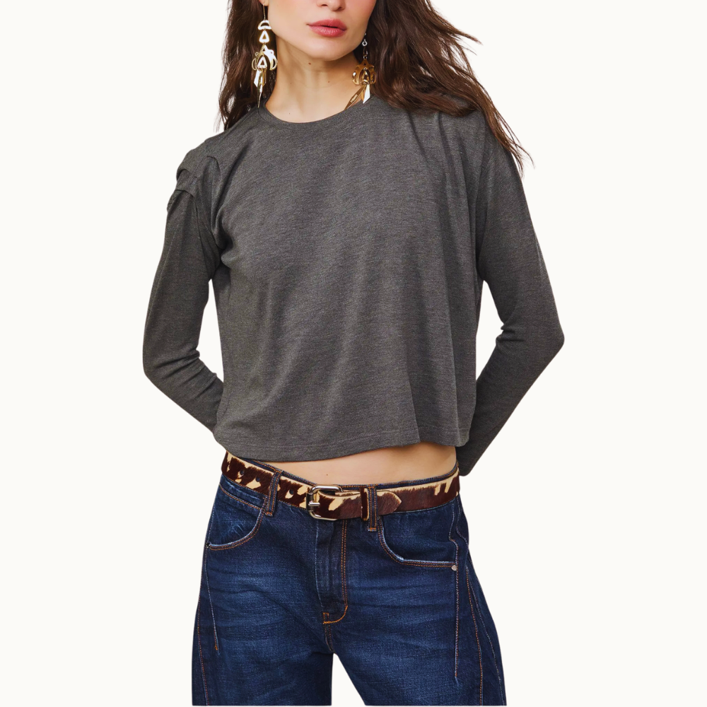 BLUSA PREGAS OMBRO